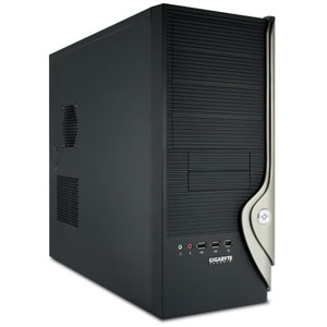 Miditower GigaByte <GZ-X9-BMD400/500> Black, ATX, ��� ��