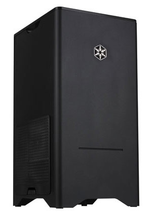 Miditower Silverstone Fortress FT03B <Black, ATX, USB2.0, Audio, ��� ��>
