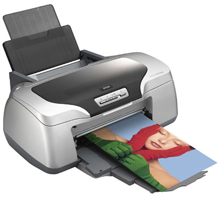 Epson STYLUS Photo R800 (A4, 5760 optimized dpi, 8 ������, USB/IEEE1394)