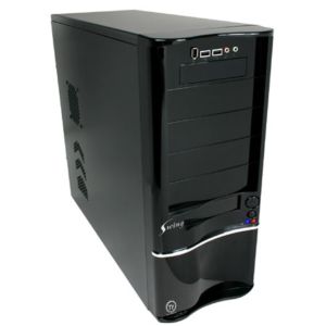 Miditower Thermaltake <VB6430BNSE> Swing Black ATX 430W (24+6+4���)