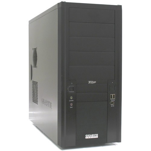 Miditower GigaByte Triton 180 Black, ATX, ��� ��