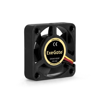 Fan Exegate <4010M12S> ��� ���������,  40x40x10mm, SMART, 5000 ��./���., Sleeve, 3pin