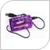 55-in-1 HighPaq CR-Q002 USB2.0 CardReader Purple