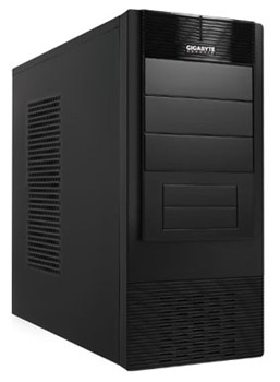 Miditower GigaByte Luxo X140 Black, ATX, без БП