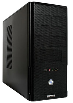 Miditower GigaByte Luxo M1000 Black, ATX, без БП
