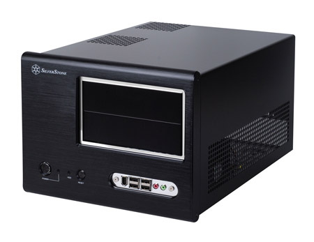 SFF mATX Cube Silverstone Sugo SG01B-F <Black, mATX, USB2.0, IEEE1394, Audio, без БП>