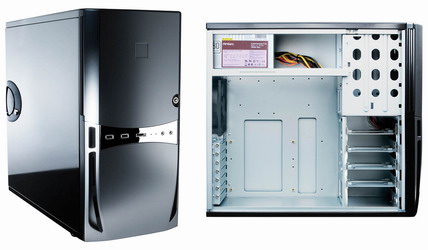 Miditower Antec Sonata III EarthWatt 500W ATX 80PLUS, rear 120mm fan, front ports, <08142-9>